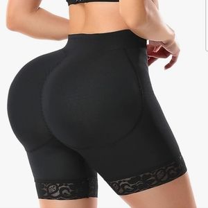 Butt Lifter Padded Lace Shapewear NEW Black